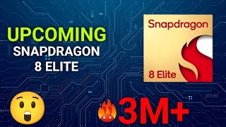 quotLaunch date of Snapdragon 8 Elite processor Exploring the 8 Elite Processorquot 8Elite snapdragon [upl. by Tteragram]