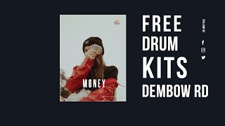 Free Dembow Dominicano Drum Kit  M O N E Y   95 One Shots  FX  BONUS 🔥 2022 [upl. by Asilam727]