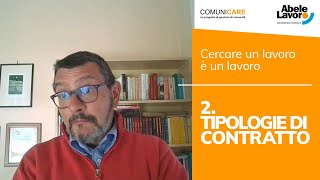 Cercare lavoro  Tipologie di contratto di lavoro  23 [upl. by Wengert]