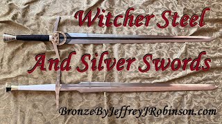 Witcher Steel And Silver Swords [upl. by Attenehs]