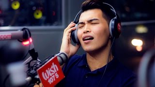 Michael Pangilinan sings quotBakit Ba Ikawquot LIVE on Wish 1075 Bus [upl. by Novaat]