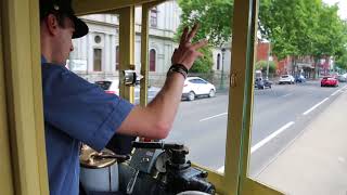 Ride on Bendigo Tramways No7  91217 [upl. by Alekal979]