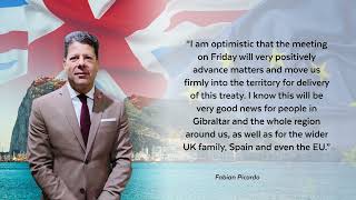 Gibraltar will take part in toplevel treaty meeting in Brussels on Friday [upl. by Enneire151]