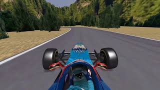 rFactor  F1 WCP 1997  Benetton B197 at Pescara 1957 [upl. by Melisenda]