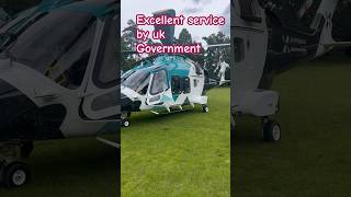 Air ambulance service sponsored by government NHS  automobile shortvedios helicopter 🚁🌺 [upl. by Laoj477]