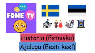 Historia Estniska svet [upl. by Sonaj]