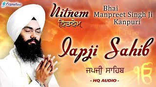 Japji Sahib Full Live Path Bhai Manpreet Singh Ji Kanpuri  Nitnem  New Shabad Gurbani Kirtan Live [upl. by Trimble]