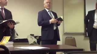 Jehovahs Witness Elders Visit Criswell College [upl. by Hoyt156]