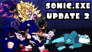 SONICEXE IS BACK  Friday Night Funkin Sonicexe Mod Update 2 Showcase RetroSpecter Reaction [upl. by Dekow305]