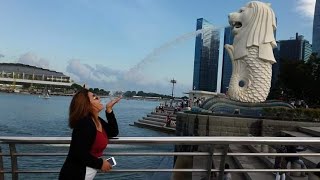 SENTOSA MERLION THE HISTORICAL PLACE IN SINGAPORE‼️beautiful viralvideo trending youtube [upl. by Hploda]