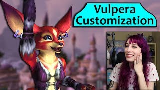 Vulpera Allied Race Customization Options  Male and Female [upl. by Vogel]