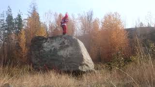 Jagr Mullet Salute Bouldering [upl. by Nerehs]