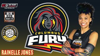 INTERVIEW Columbus Fury Middle Blocker Rainelle Jones 518 [upl. by Schoof505]