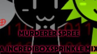 Murderer Spree Sprinkle mix Sprinkle made by Emilypartcat [upl. by Abbe]