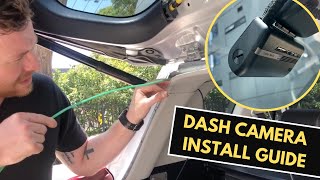 How To Install a Dash Camera Tips amp Tricks on Hardwiring a Thinkware Dash Camera [upl. by Macmullin83]