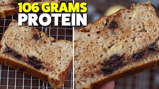 Cottage Cheese Banana Bread  Easy Quick High Protein [upl. by Derf]