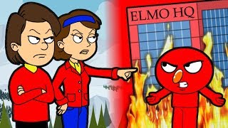 Doris and Coris Destroy Elmo HQ [upl. by Inafetse516]