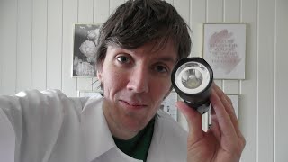 ASMR Doctor Roleplay in Norwegian 🇳🇴  Face Exam and Eye Check En Avslappende Legeundersøkelse [upl. by Esened]