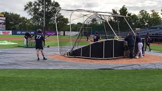 Trenton Thunder batting practice Sunday September 3 2017 [upl. by Irma]