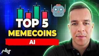 TOP 5 MEMECOINS AI 🤖 [upl. by Melan]