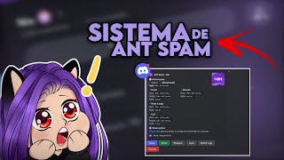 Sistema de Ant Spam para discord  Nix Bots [upl. by Selby]