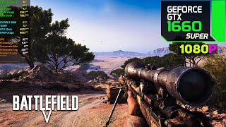 Battlefield V Test on GTX 1660S 6GB  RYZEN 5 3600  ALL Settings  1080P  2024 [upl. by Suciram954]