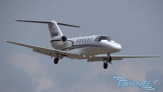 Cessna 525A CitationJet CJ2 N188MP  Landing at Split Airport SPULDSP [upl. by Dace]