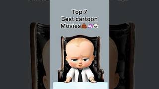 Top 7 cartoon movies 🍿 trending shortsfeed movie cartoonstyle cartoons [upl. by Euqinomahs]