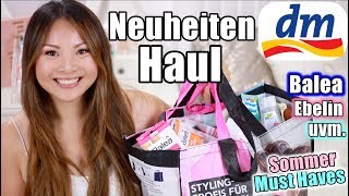 dm HAUL Juni 2017  NEUHEITEN  Sommer Must Haves  Balea P2 Ebelin  Mamiseelen [upl. by Nairolf]