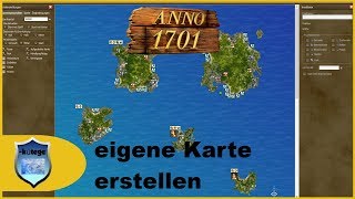 Tutorial Wie baue ich eine gute Karte in Anno 1701  Map Editor Tutorial Deutschgerman [upl. by Burk513]