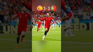 Portugal vs Spain Ronaldo HatTrick ● World Cup Group Stage Match 2018 🔥🔥 [upl. by Hamitaf]