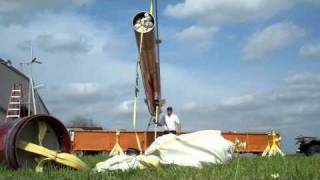 Armadillo sounding rocket nose cone drogue test [upl. by Anyaled]