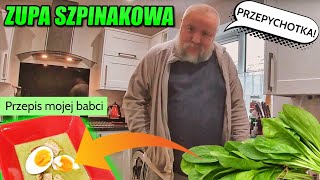 ZUPA SZPINAKOWA  przepis Gotowanie z Piotrem  vlog 47 [upl. by Sitarski]