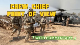 Helmet cam footage from a MEDEVAC Crew Chief in Afghanistan [upl. by Gnaoh]