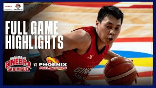 BRGY GINEBRA vs PHOENIX  FULL GAME HIGHLIGHTS  PBA SEASON 49 COMMISSIONERS CUP  DEC 13 2024 [upl. by Nitsirt]