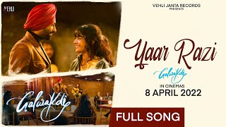 Yaar Razi  Tarsem Jassar  Pav Dharia  Wamiqa Gabbi  In Cinemas 8 April  Punjabi Songs 2022 [upl. by Yrogiarc]