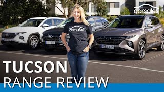 Hyundai Tucson 2022 Range Review [upl. by Eellek279]