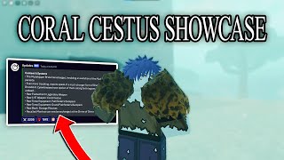 NEW Fist Cestus Coral Cestus  Deepwoken [upl. by Gambell849]