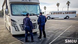 Santa Monica Police Step Up Enforcement on Overnight Bus and RV Violations at Beach Parking Lots [upl. by Leugimsiul]