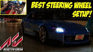 How To Set Up Your Steering Wheel For Assetto Corsa Logitech G29 WORKS WITH ALL WHEELS [upl. by Holtorf]