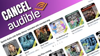 How To Cancel Audible Memberships [upl. by Soisanahta192]