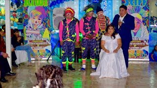 Payasos Kiwi y Stiff en Boda y Presentación 4K [upl. by Sabu497]