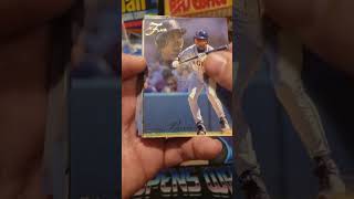 1993 Fleer Flair Pack Opening highly skilled pack break baseballcards vintagesportscards [upl. by Ecenahs]