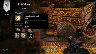 Assassins Creed Valhalla  Redas Shop 20240101  Black Raven Head Tattoo [upl. by Norse]