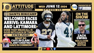 Dattitude 250 Kamara and Lattimore back for Saints [upl. by Eelnyl]