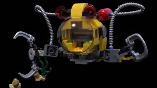 LEGO 31090 Creator Underwater Robot [upl. by Pliner]