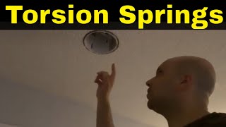 How To Install Torsion Springs On Recessed LightsTutorial [upl. by Hy]