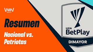 Nacional vs Patriotas resumen y goles  Liga BetPlay Dimayor 2024 2  Fecha 5 [upl. by Eecats]