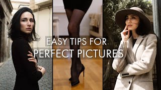 How to Pose Elegantly Ways To Look More Feminine in Pictures  Jamila Musayeva [upl. by Aihsele]