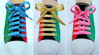 ATAR CORDONES  Ideas Increibles Para Amarrar Tus Agujetas [upl. by Ahkihs]